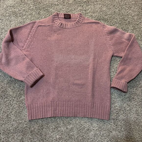 Nordstrom Sweaters - Vintage Nordstrom 100% Shetland Wool Sweater Women’s L Pink Scottish Soft‎ Girl